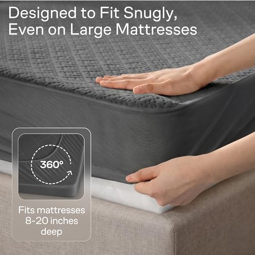 360° Waterproof Bamboo Viscose Mattress Protector