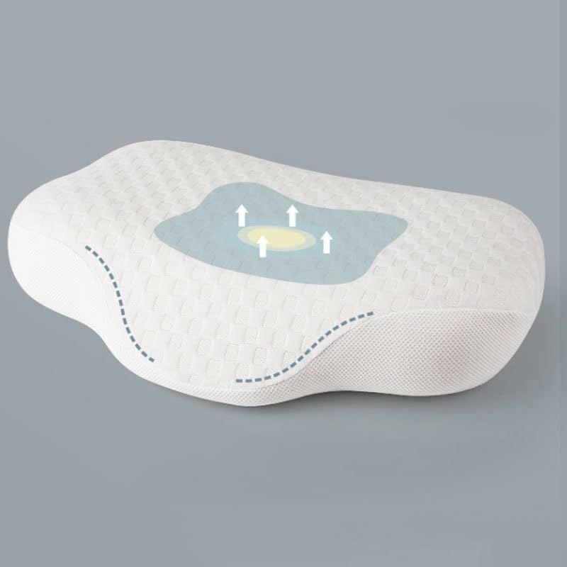 VIDI Slow Rebound Neck Protecting Comfortable Breathable Sleep Pillow