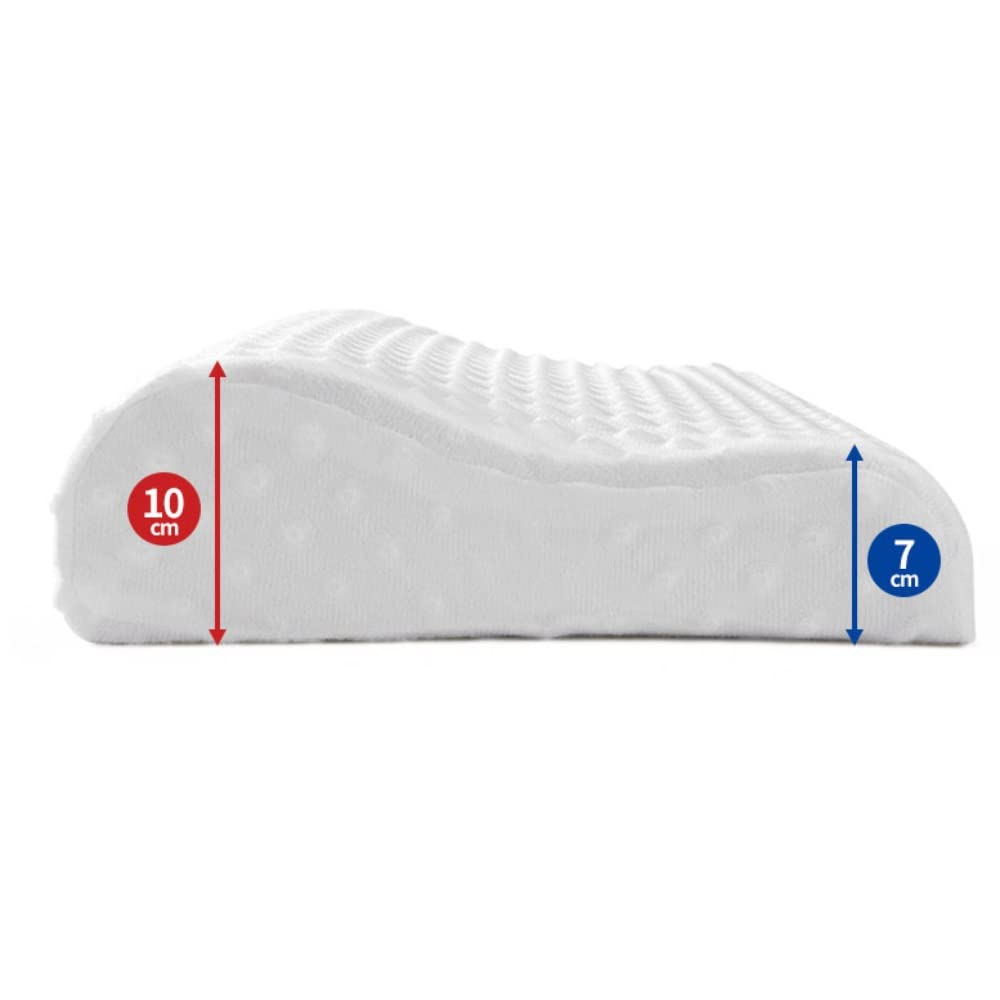 Slow-Rebound Memory Foam Cervical Pillow