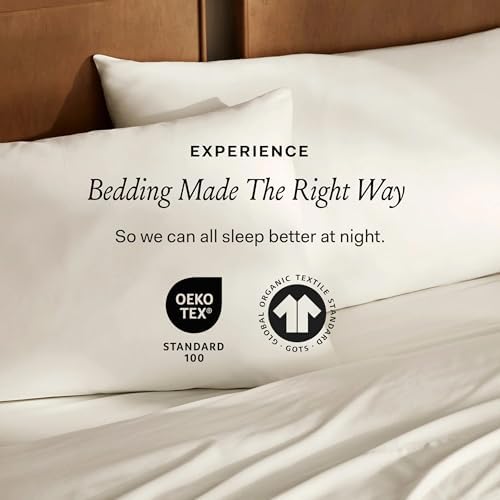 BOLL & BRANCH Signature Hemmed Sheet Set – Luxury 100% Organic Cotton