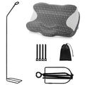 Adjustable CPAP Hose Holder with Swivel Arm