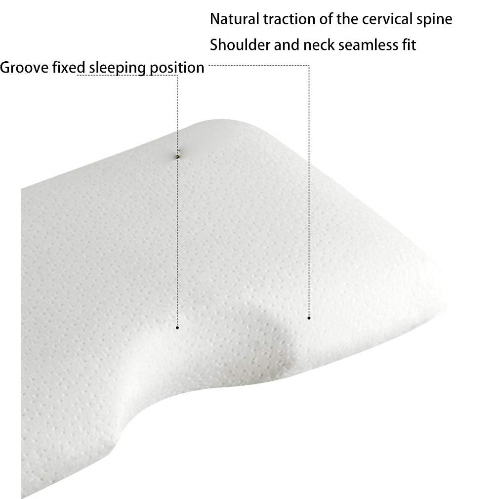 Arched Memory Foam Neck Support Pillow