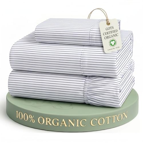 Organic Cotton Cooling Deep Pocket Sheet Set