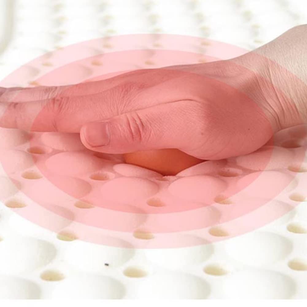 4" Natural Latex Mattress Topper with Breathable Cover