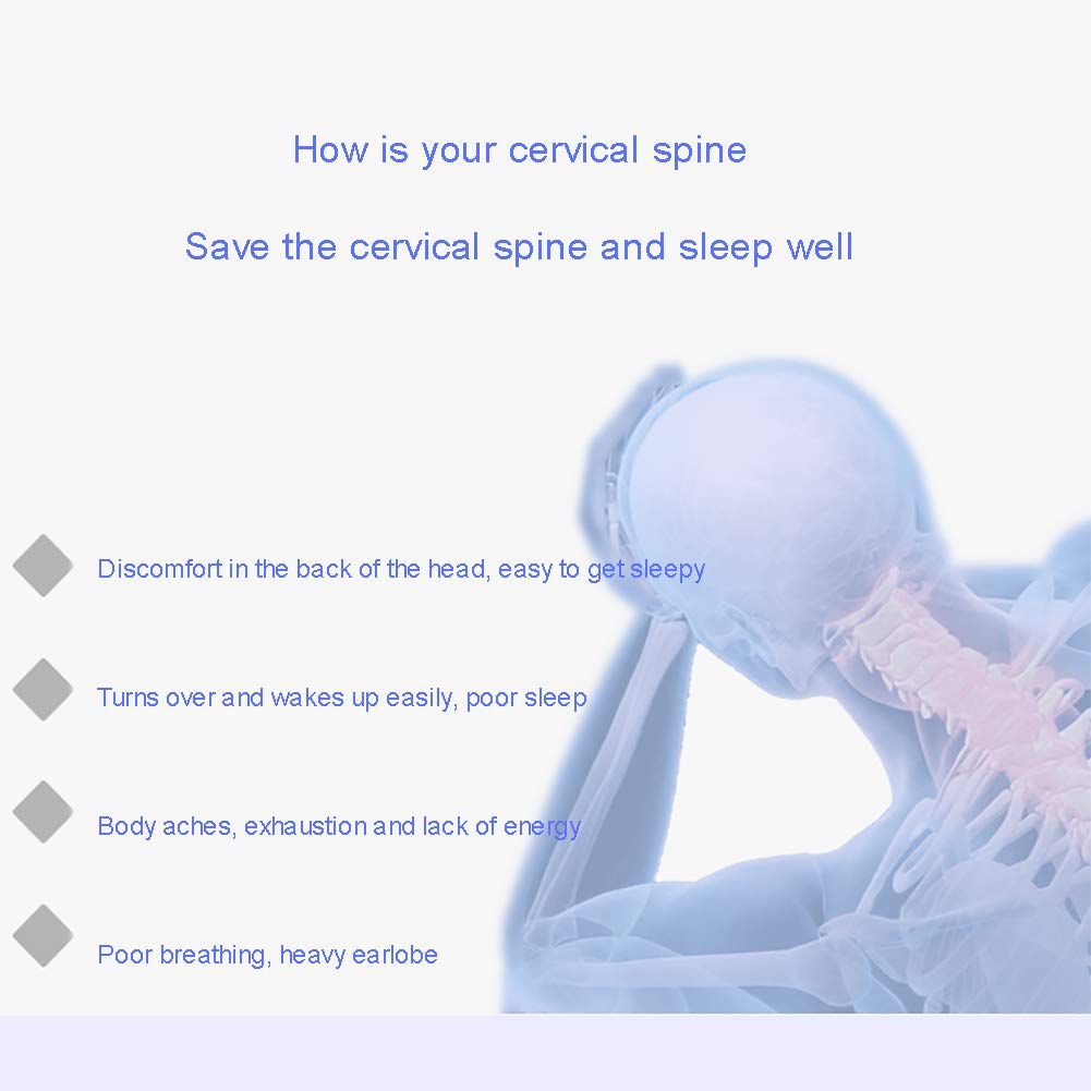 Contoured Memory Foam Cervical Support Pillow