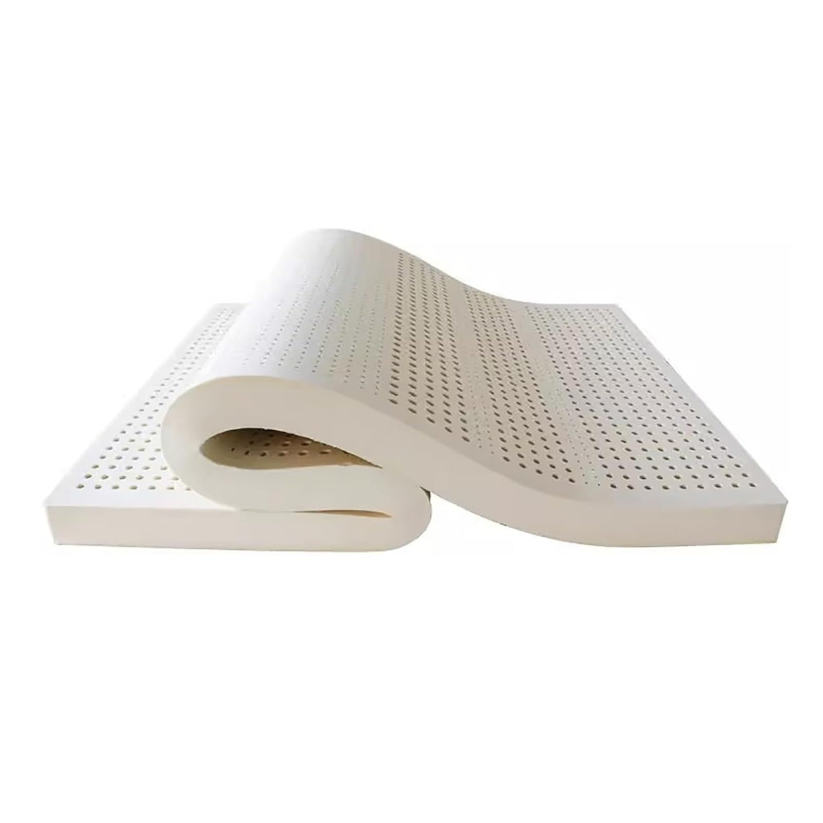 4" Natural Latex Mattress Topper 200 × 200 cm