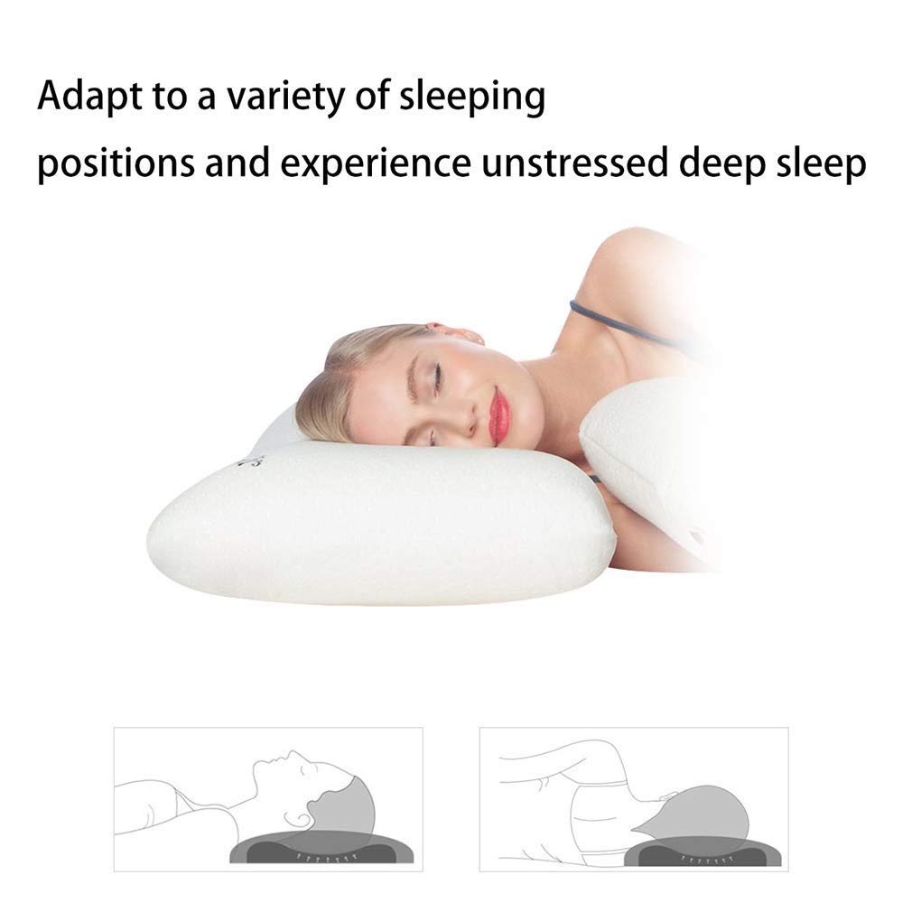 Arched Memory Foam Neck Support Pillow
