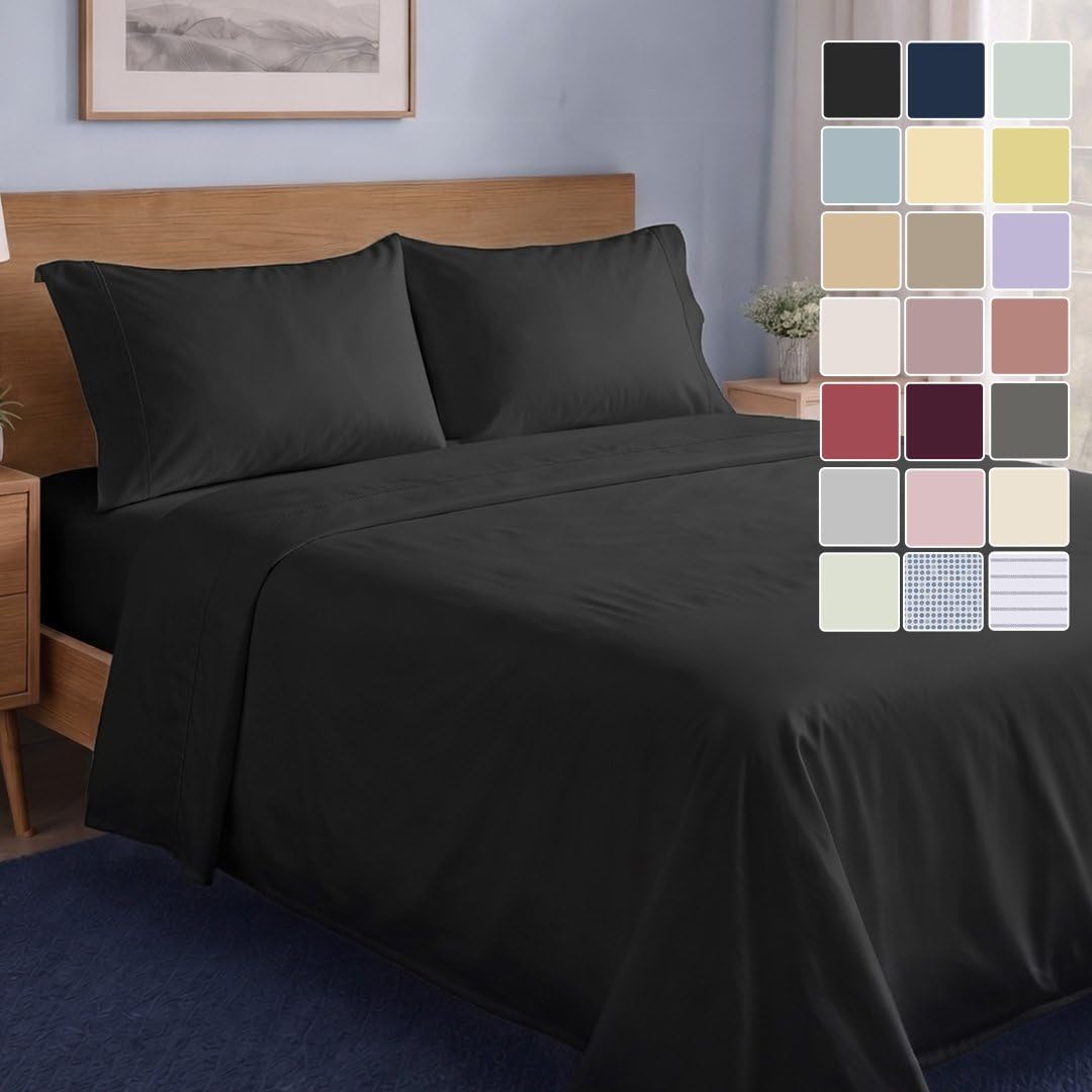 Organic Cotton Cooling Deep Pocket Sheet Set