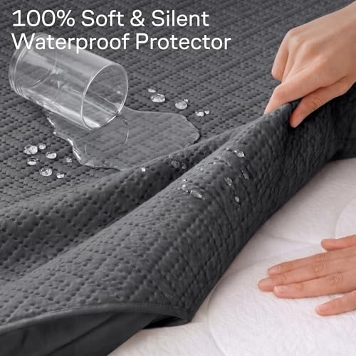 360° Waterproof Bamboo Viscose Mattress Protector