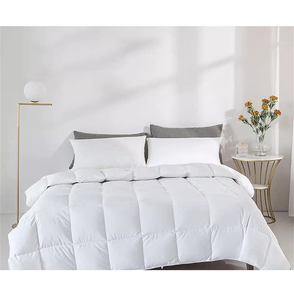 All-Season White Goose Down Duvet Comforter