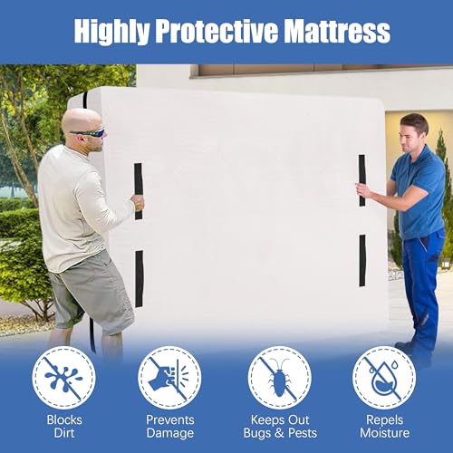 HOMESURE Mattress Cover Bag for Moving and Storage