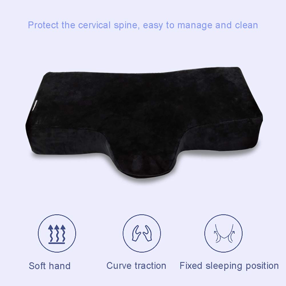 Contoured Memory Foam Cervical Support Pillow