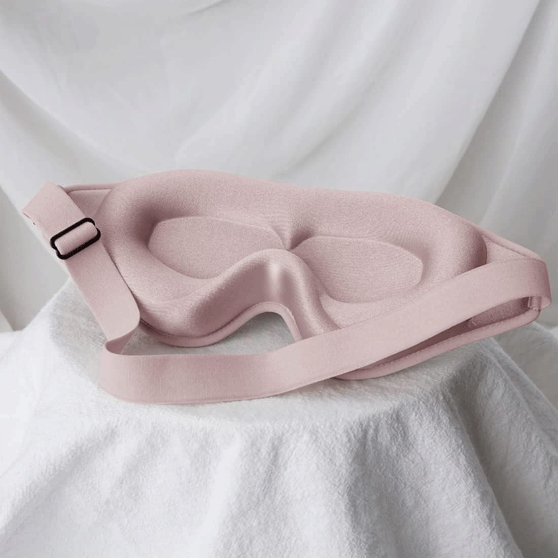 3D Contoured Adjustable Sleep Mask
