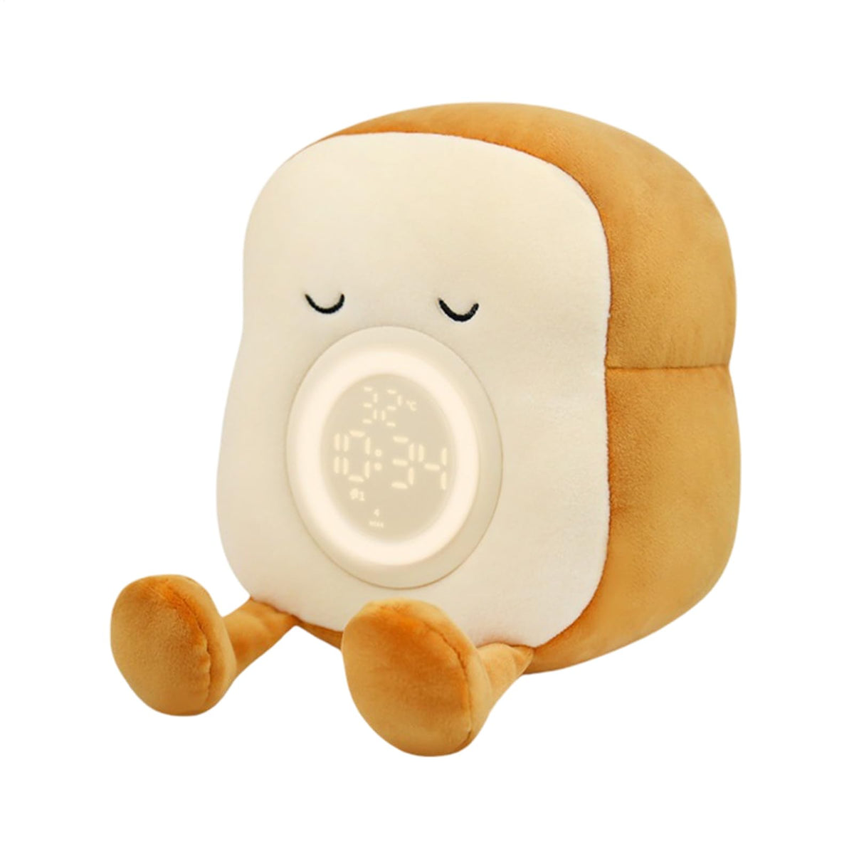 Toaster Lamp Multifunctional Plush Rechargeable Timer