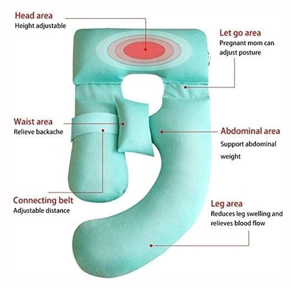 U-Shaped Maternity Full Body Pillow