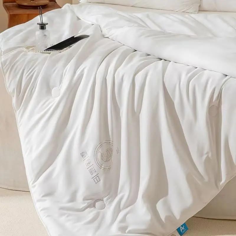 Cotton Knitted Twin Quilt Bedspread