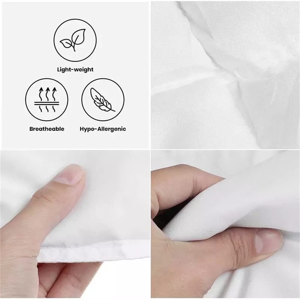 White Goose Down Duvet Insert 200 × 200 cm