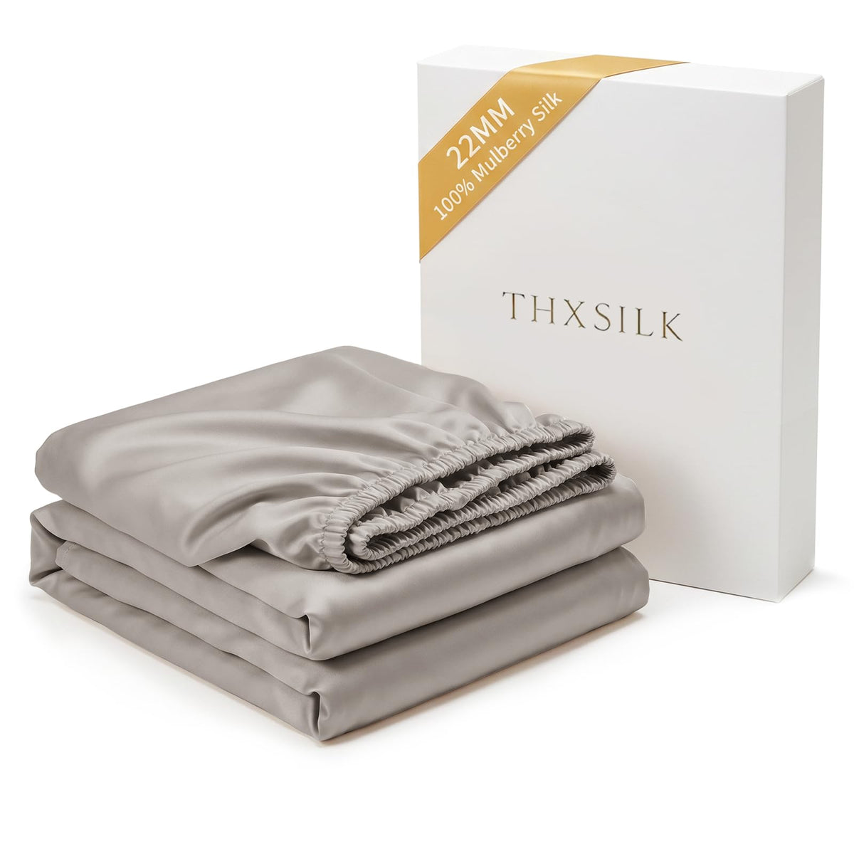 22 Momme Mulberry Silk Deep Pocket Fitted Sheet