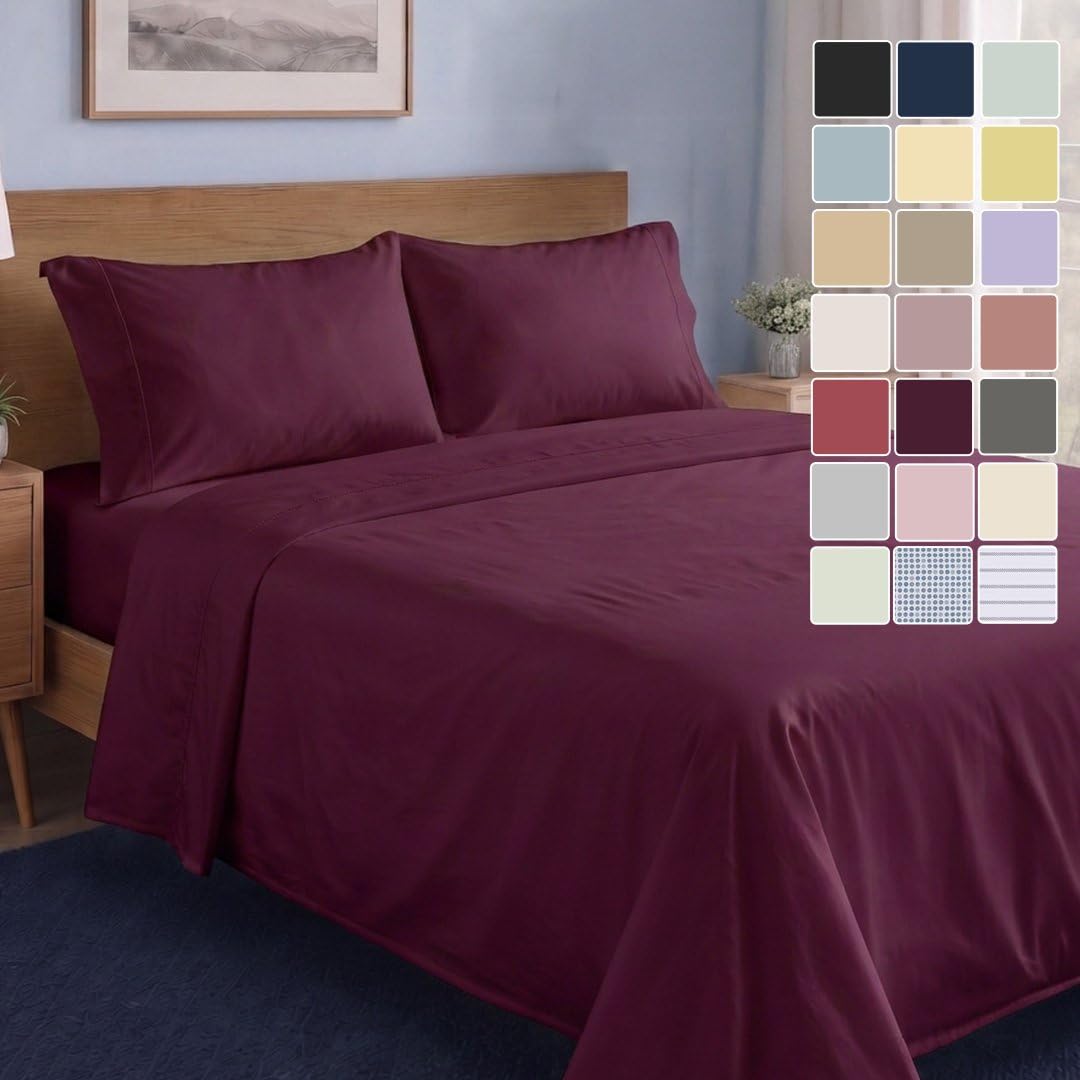 Organic Cotton Cooling Deep Pocket Sheet Set