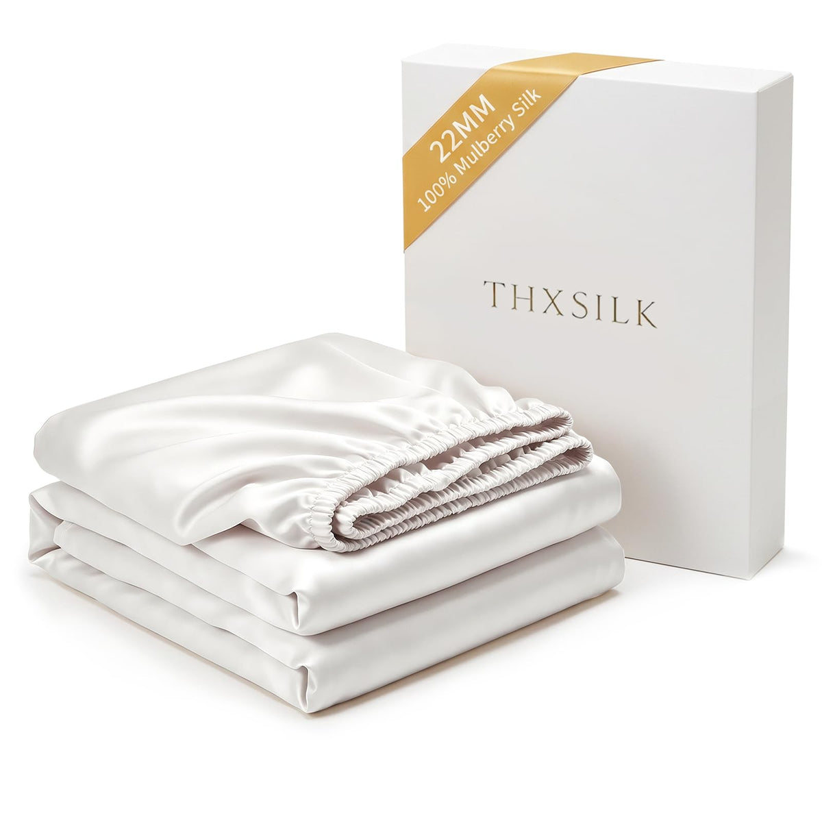 22 Momme Mulberry Silk Deep Pocket Fitted Sheet