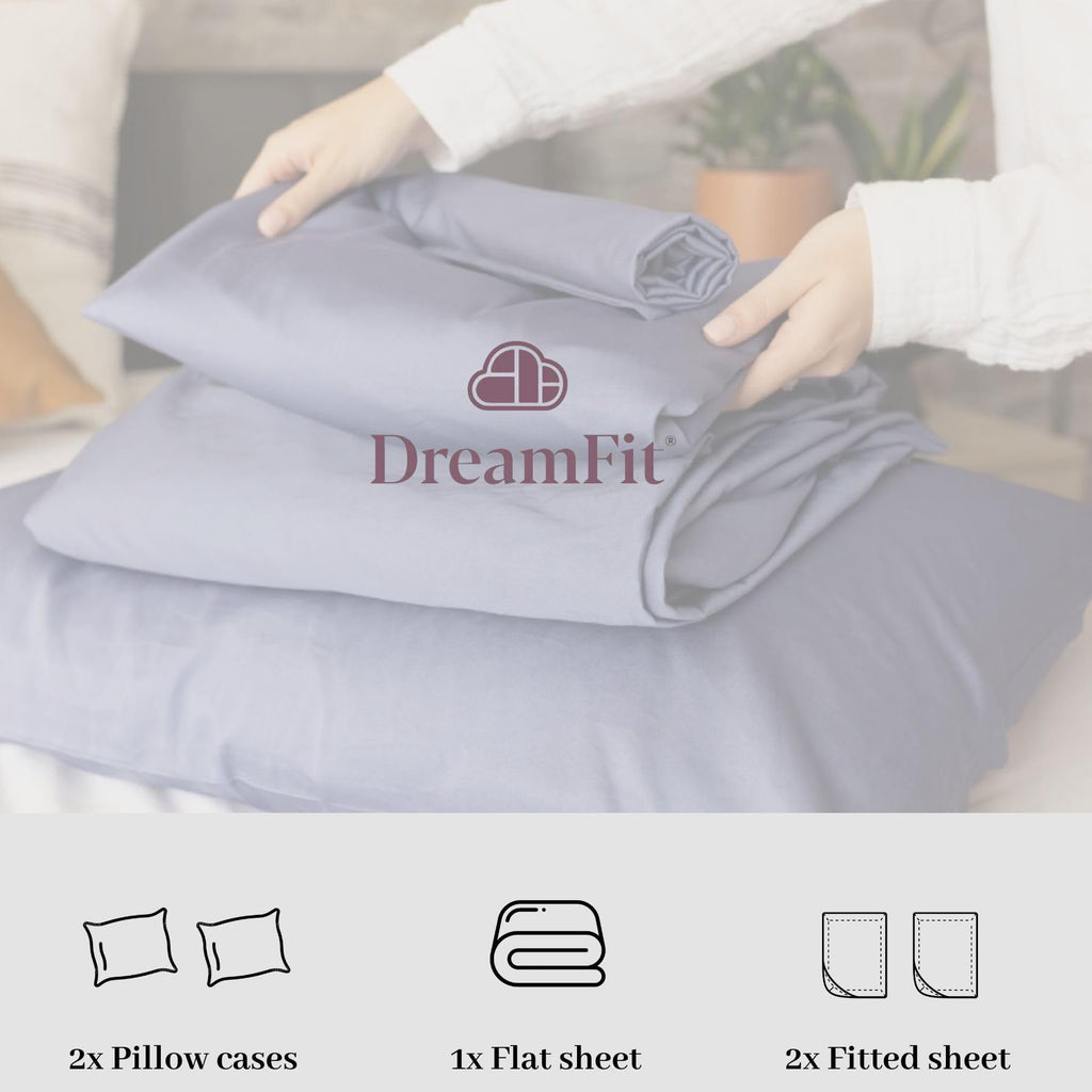 Bamboo Viscose Quilted Split Queen Sheet Set for Adjustable Beds