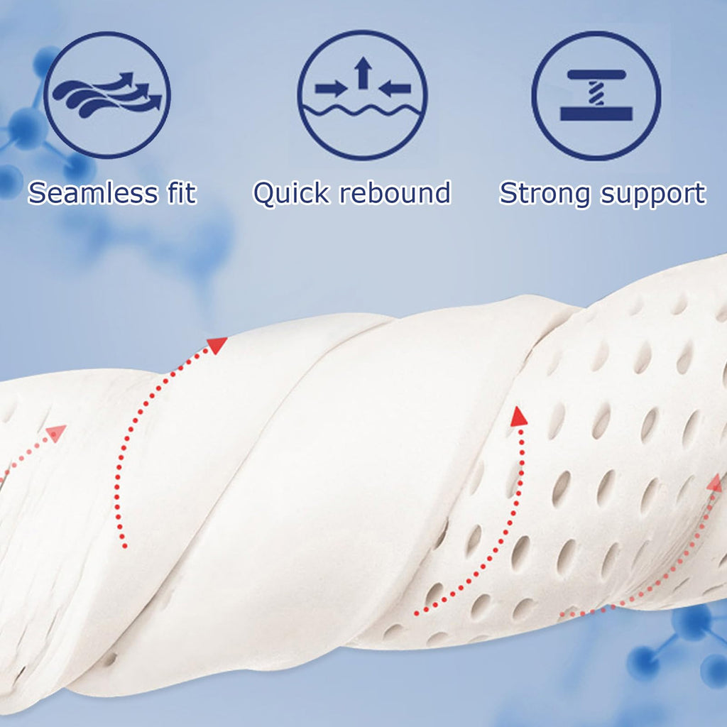Natural Latex Mattress Topper with Cover