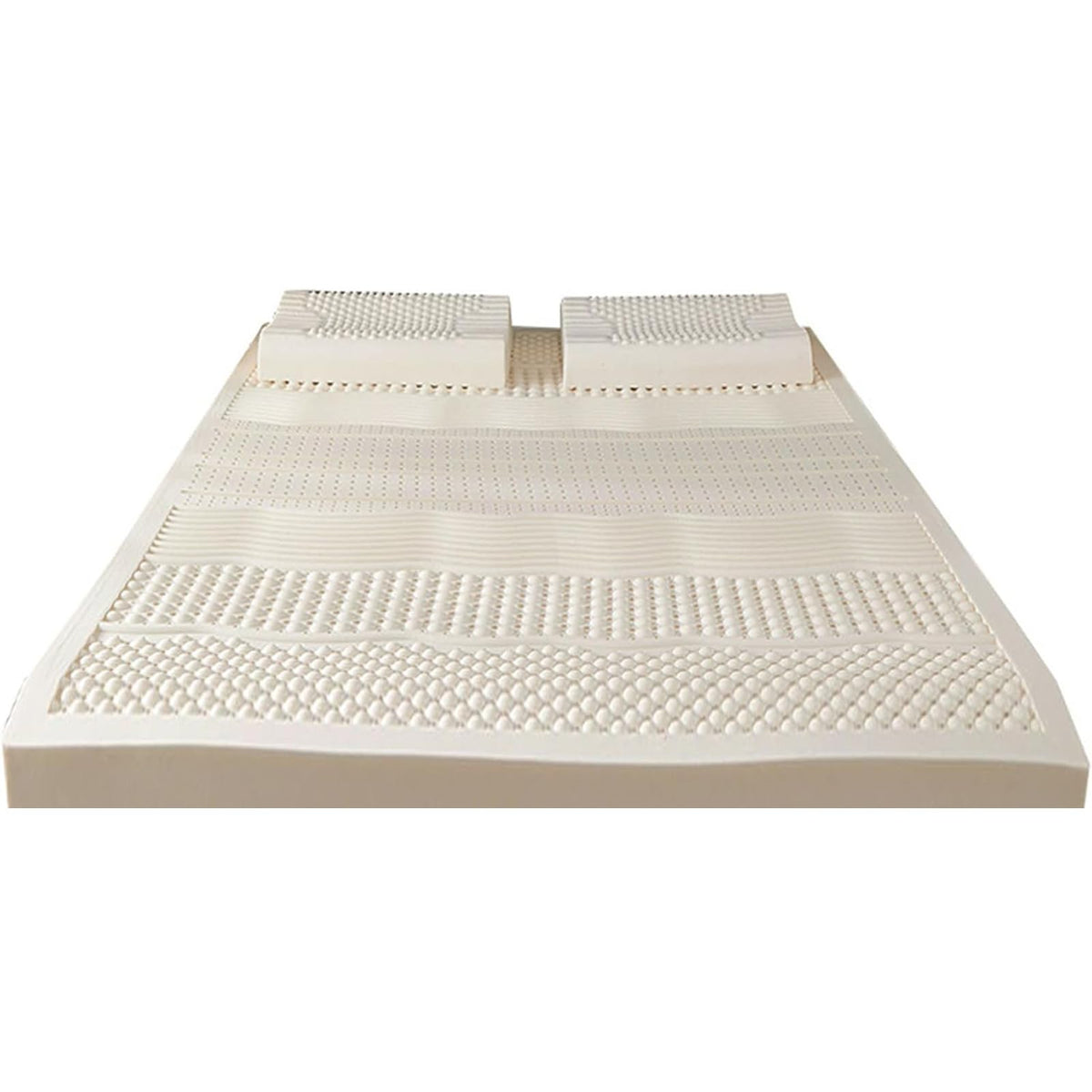 4" Natural Latex Mattress Topper with Breathable Cover