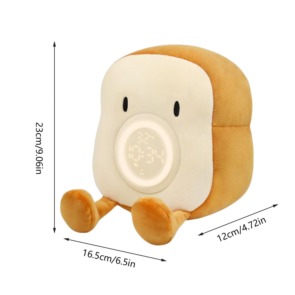 Toaster Lamp Multifunctional Plush Rechargeable Timer