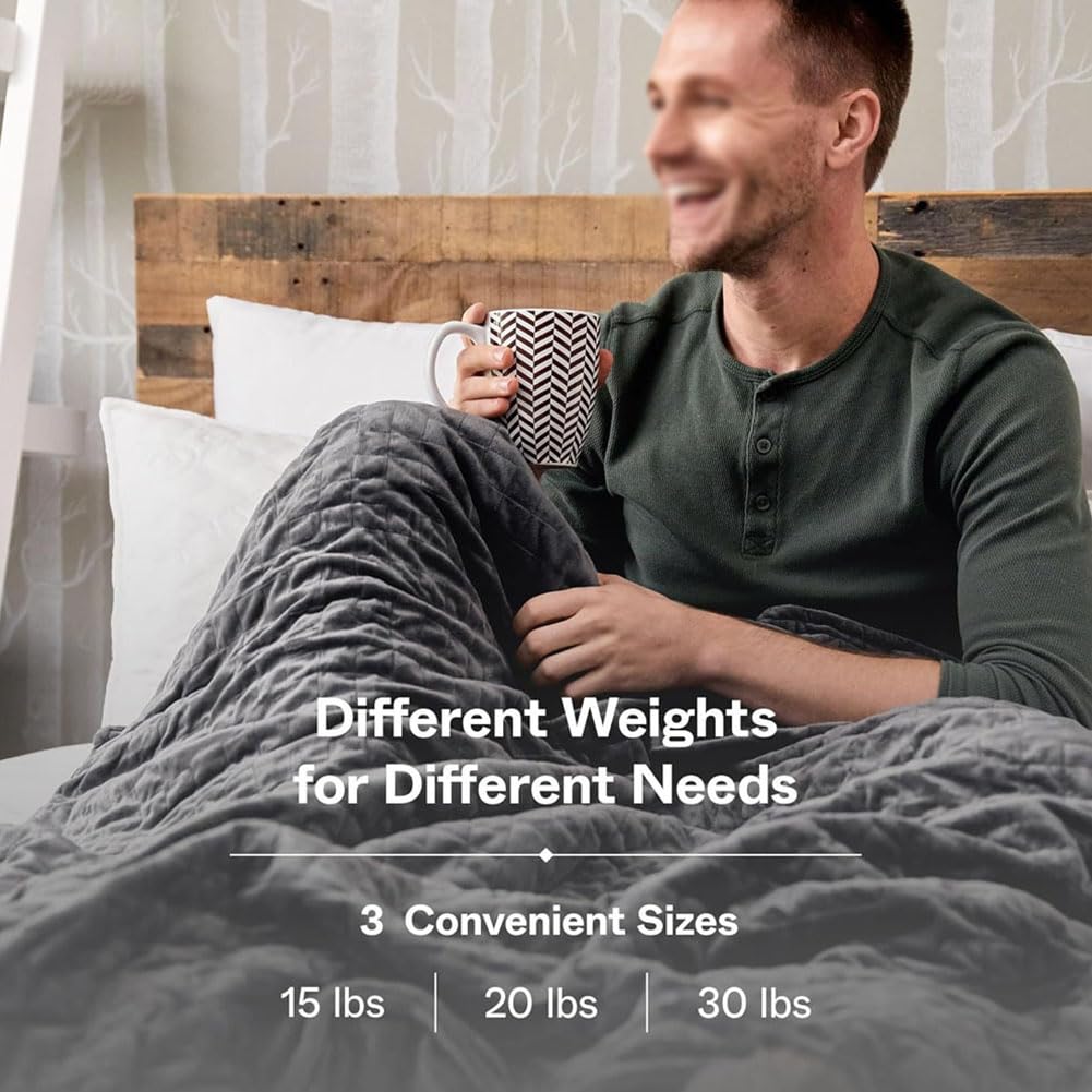 All-Season Weighted Blanket with Glass Beads