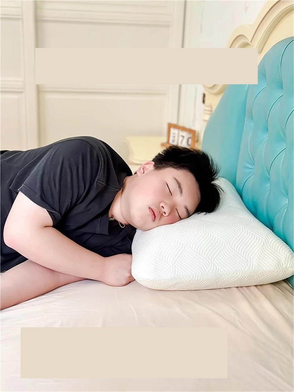 Extra-Thick Memory Foam Pillow for Side Sleepers