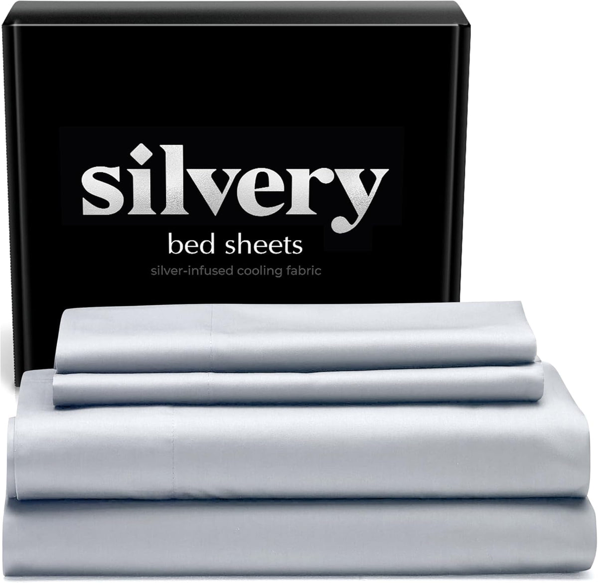 Silver-Infused Cooling Bed Sheet Set