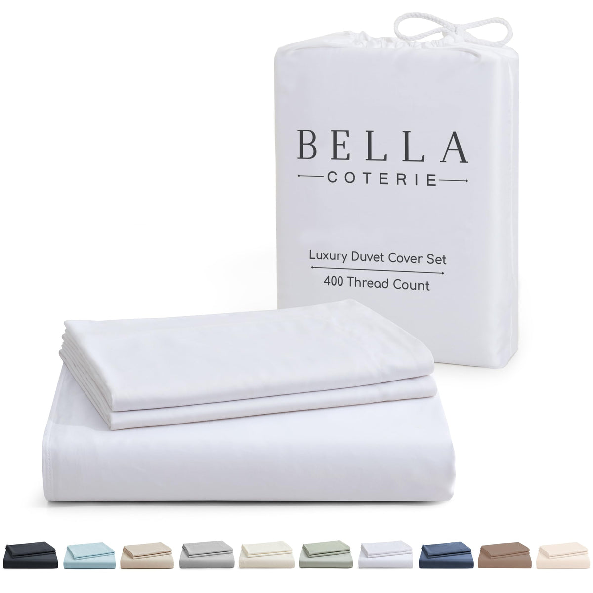 Bella Coterie | Luxury Bamboo Viscose Duvet Cover Set