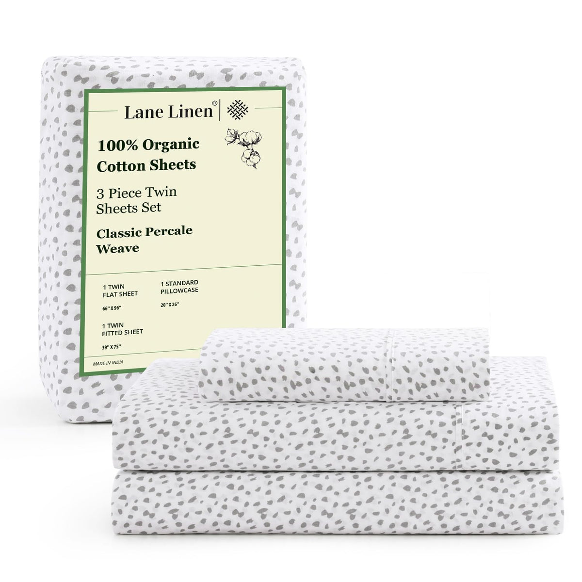 Organic Cotton Cooling Deep Pocket Sheet Set