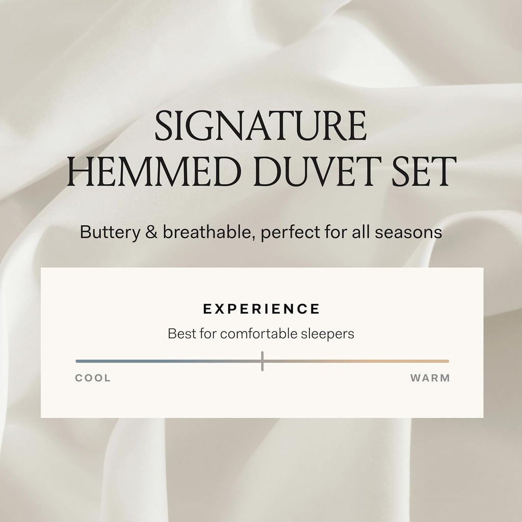 BOLL & BRANCH Signature Hemmed Duvet Set