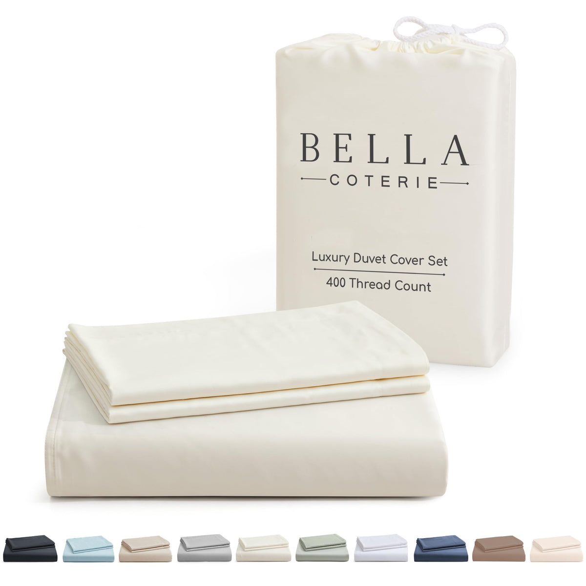 Bella Coterie | Luxury Bamboo Viscose Duvet Cover Set