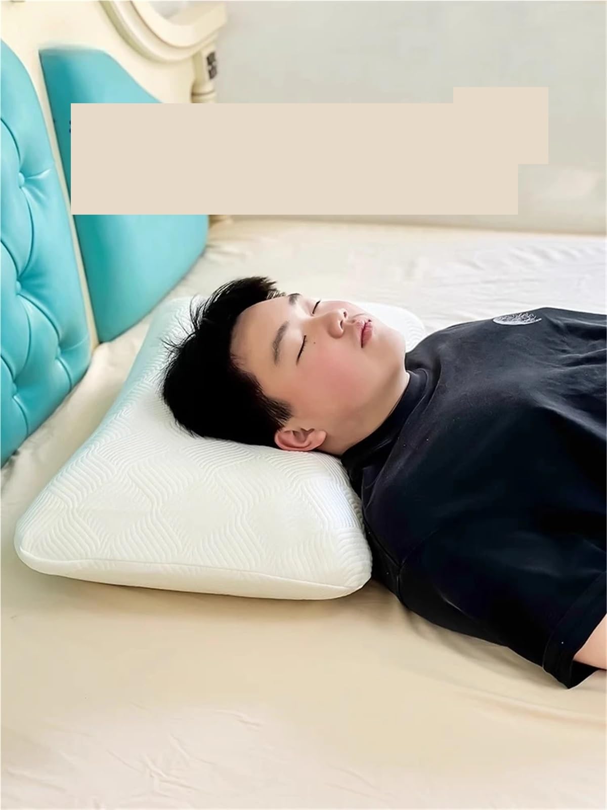 Extra-Thick Memory Foam Pillow for Side Sleepers