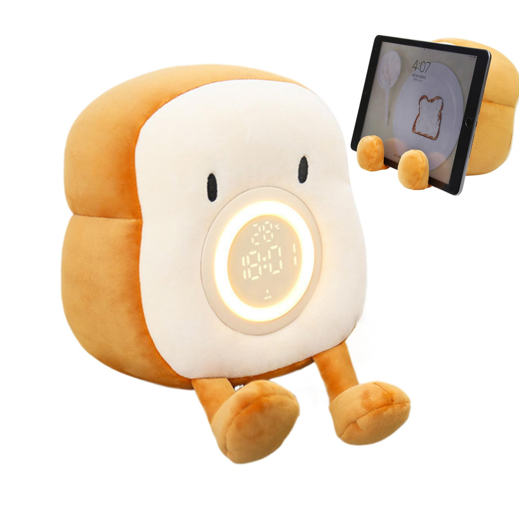 Toaster Lamp Multifunctional Plush Rechargeable Timer