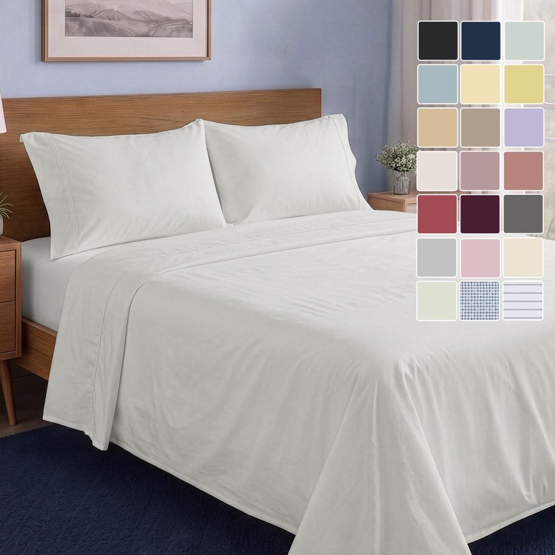 Organic Cotton Cooling Deep Pocket Sheet Set