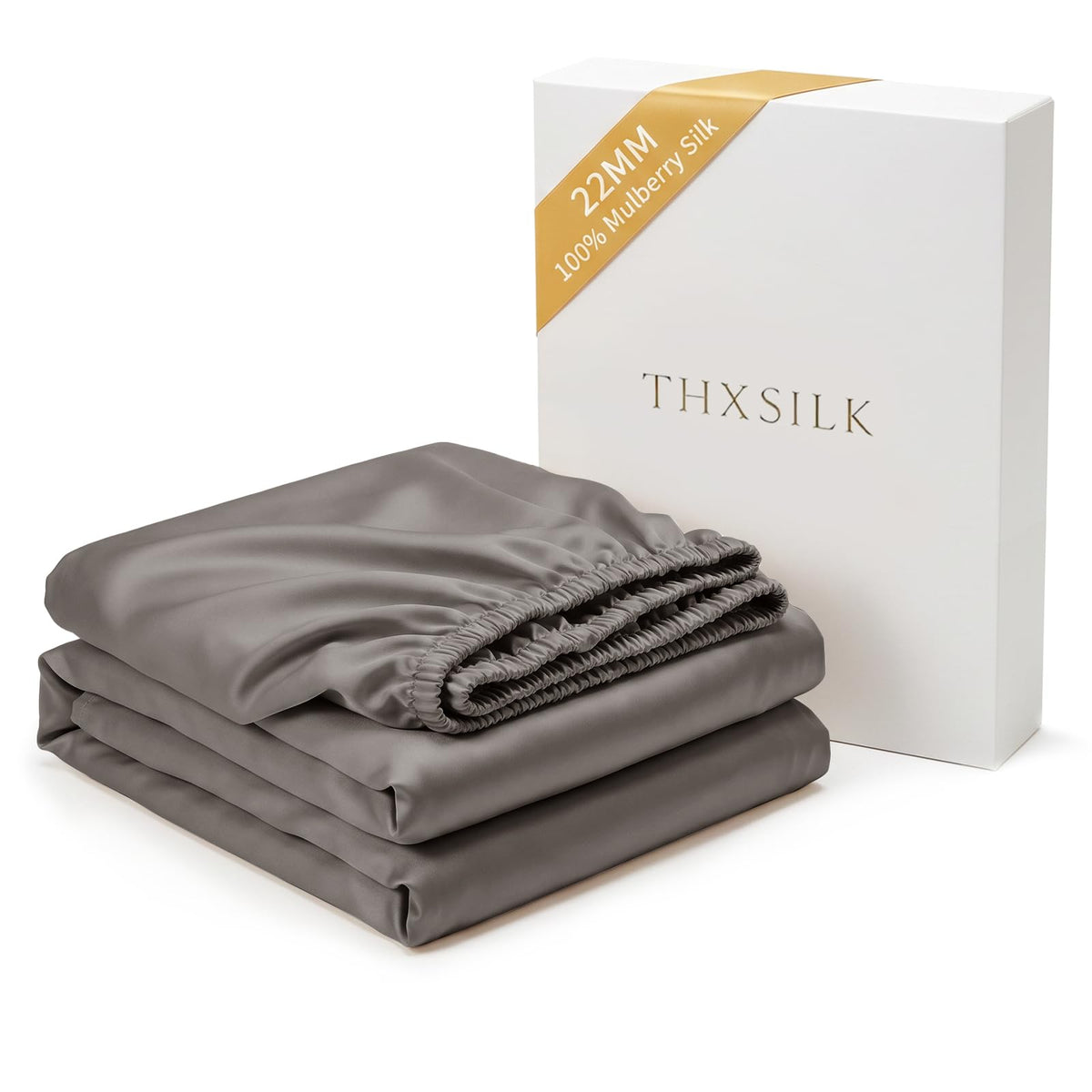 22 Momme Mulberry Silk Deep Pocket Fitted Sheet