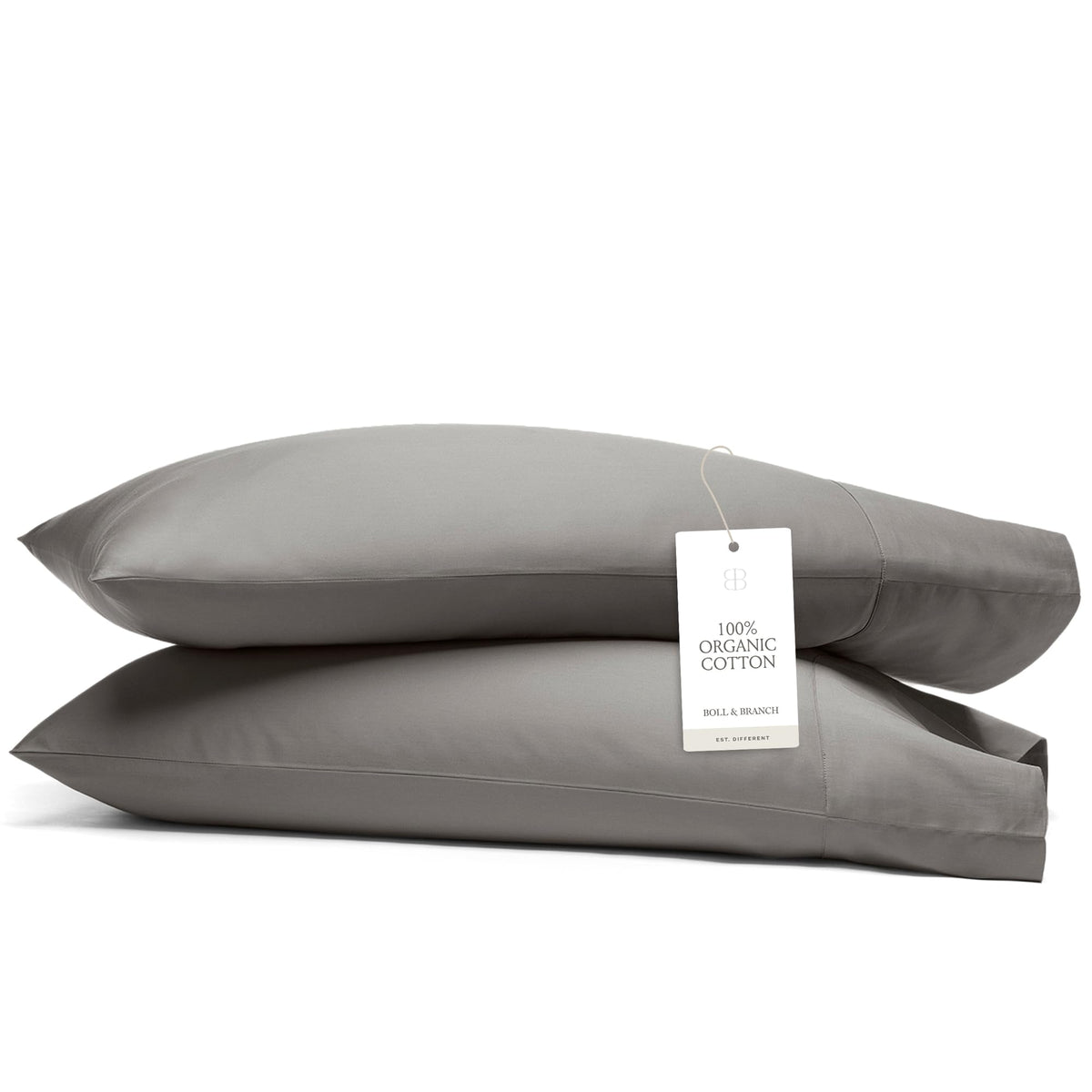 Boll & Branch Signature Hemmed Pillowcase Set – 100% Organic Cotton