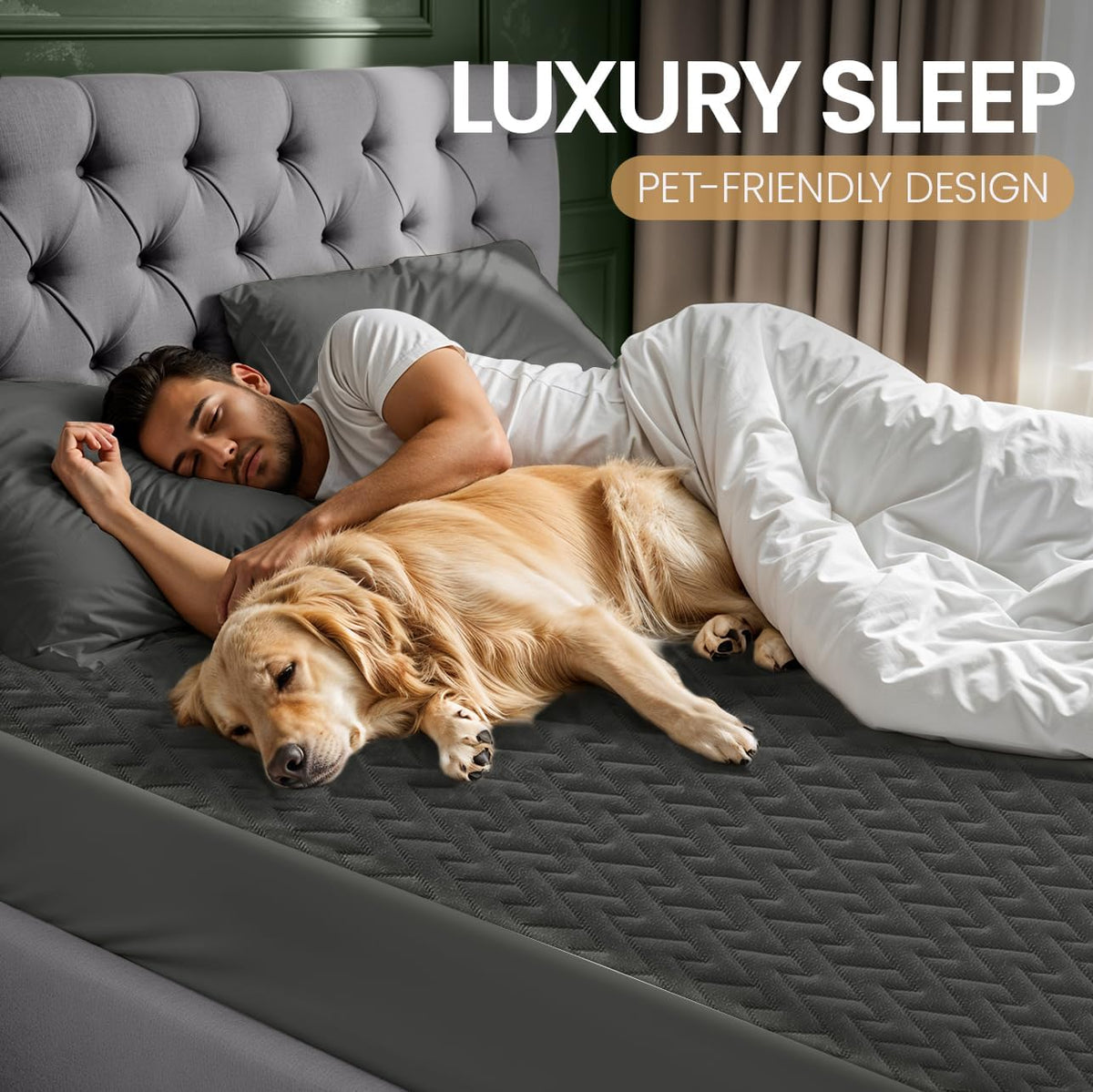 Waterproof Bamboo Viscose Mattress Protector