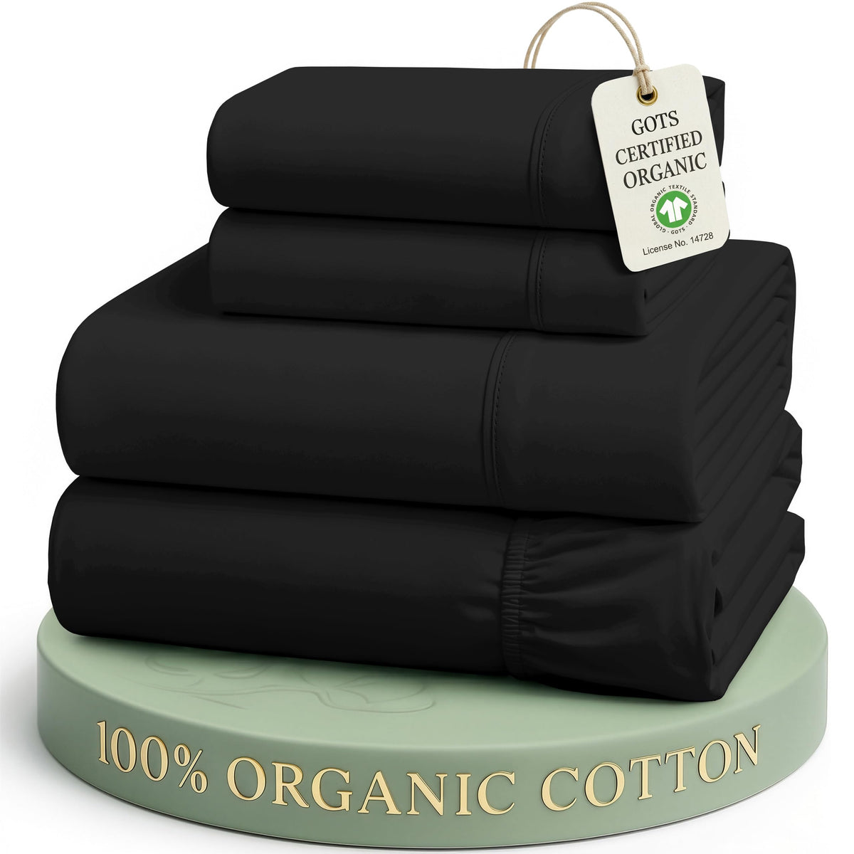 Organic Cotton Cooling Deep Pocket Sheet Set