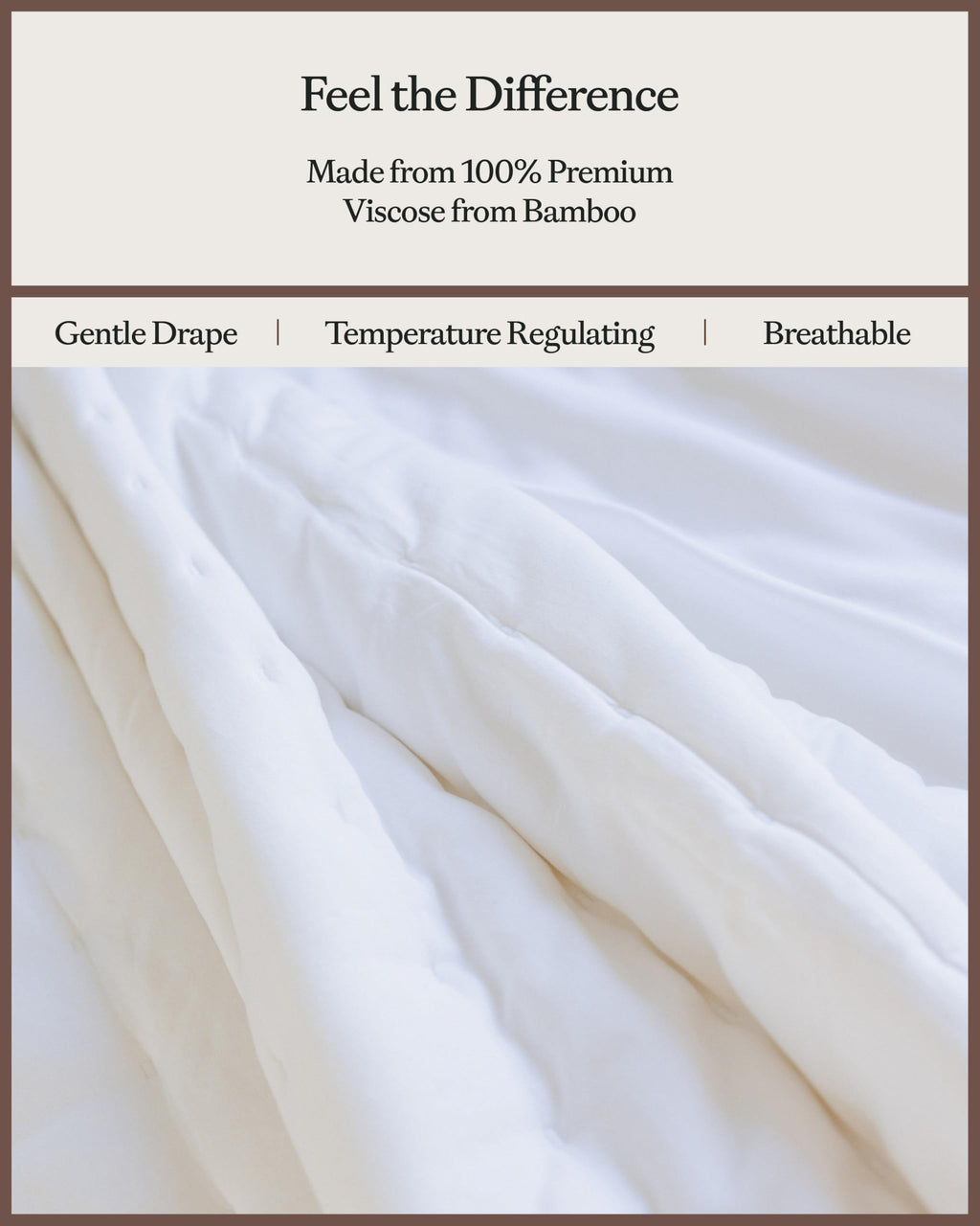 Cozy Earth Luxury Duvet Cover Twin, 100% Viscose from Bamboo