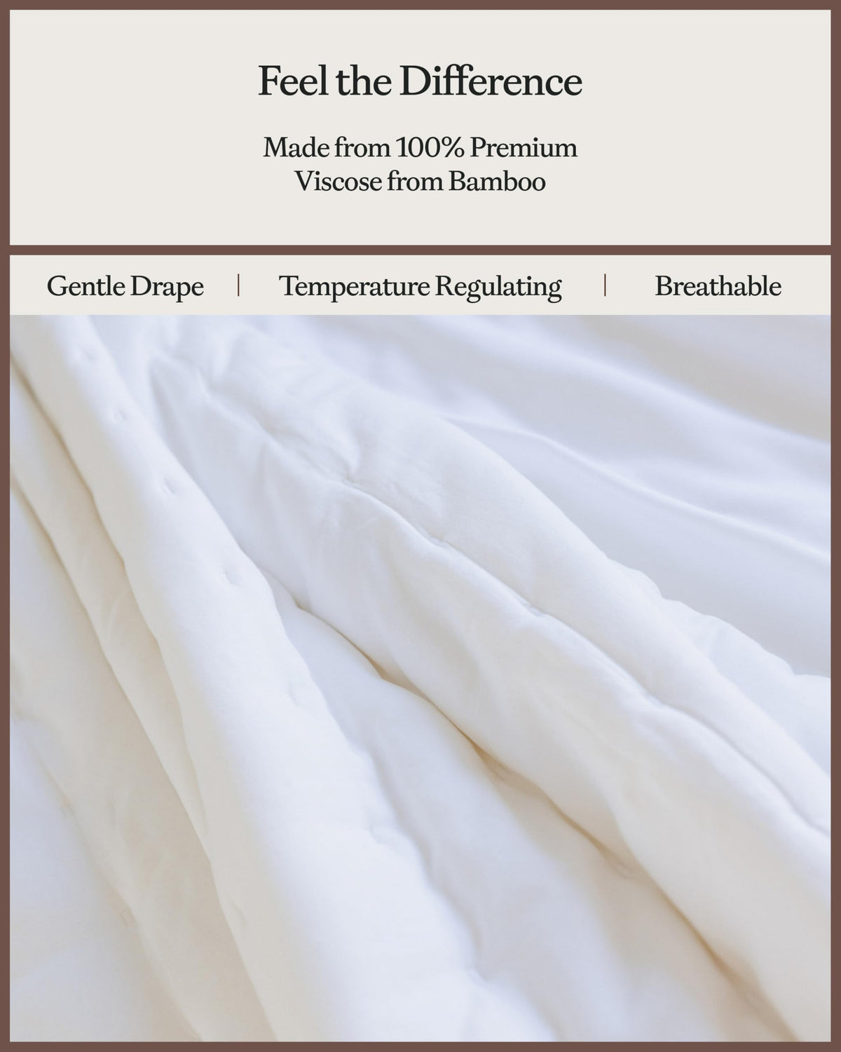Cozy Earth Luxury Duvet Cover Twin, 100% Viscose from Bamboo
