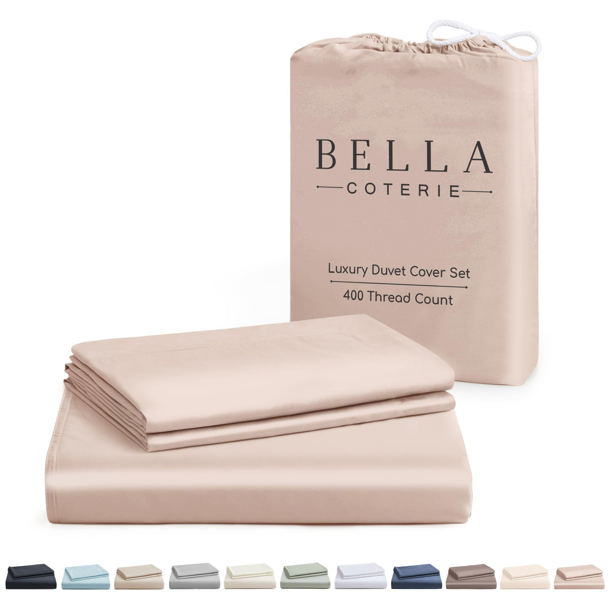 Bella Coterie | Luxury Bamboo Viscose Duvet Cover Set