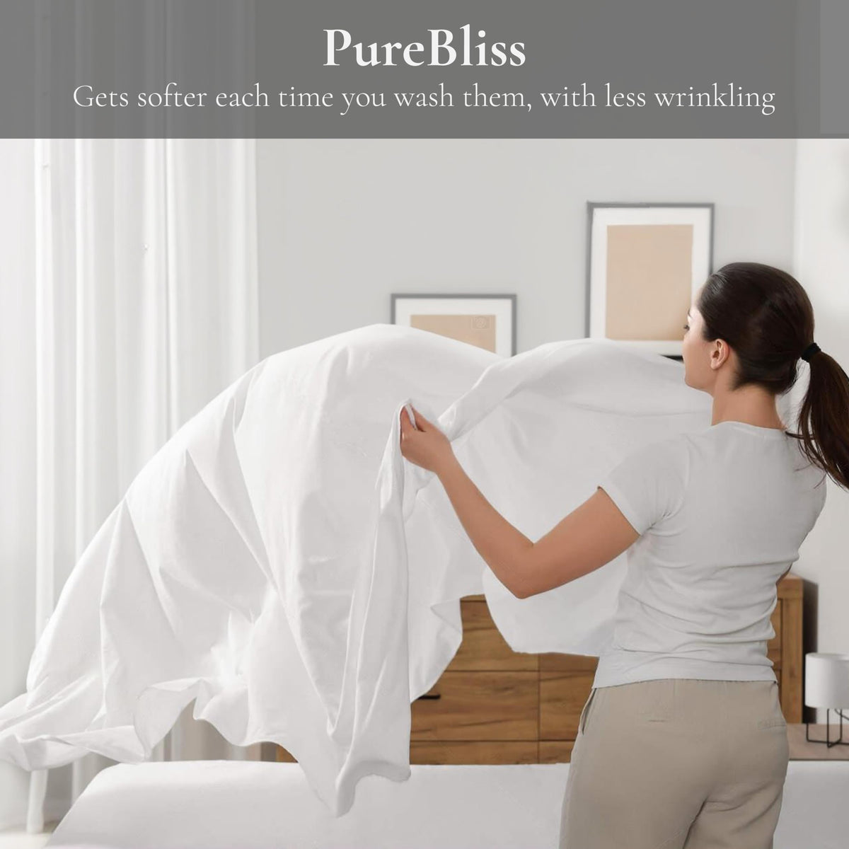 Organic Cotton Sateen Sheet Set