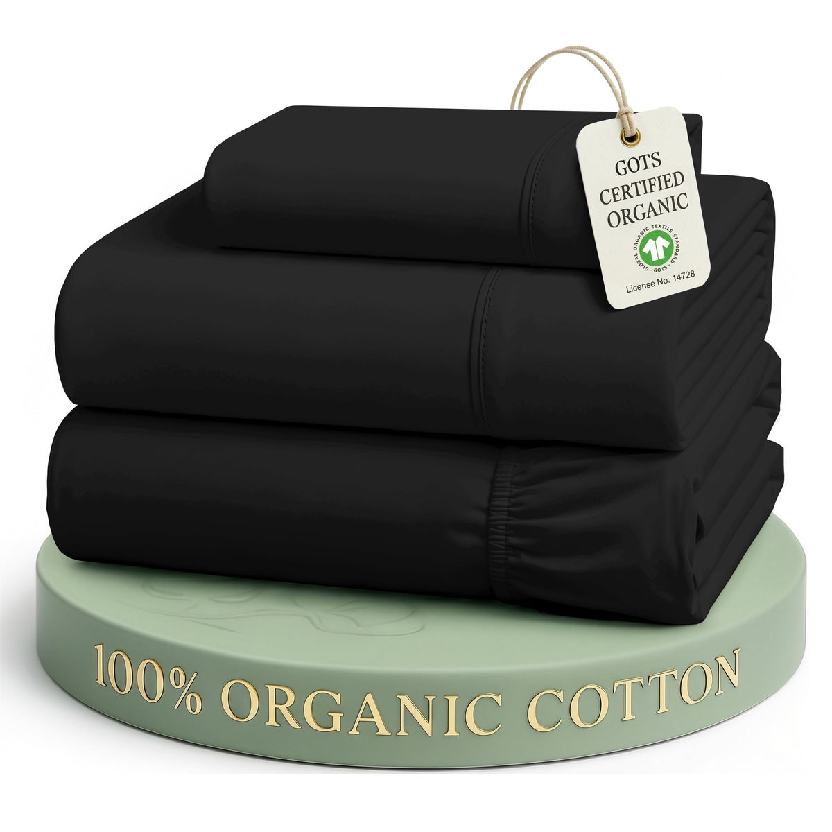 Organic Cotton Cooling Deep Pocket Sheet Set