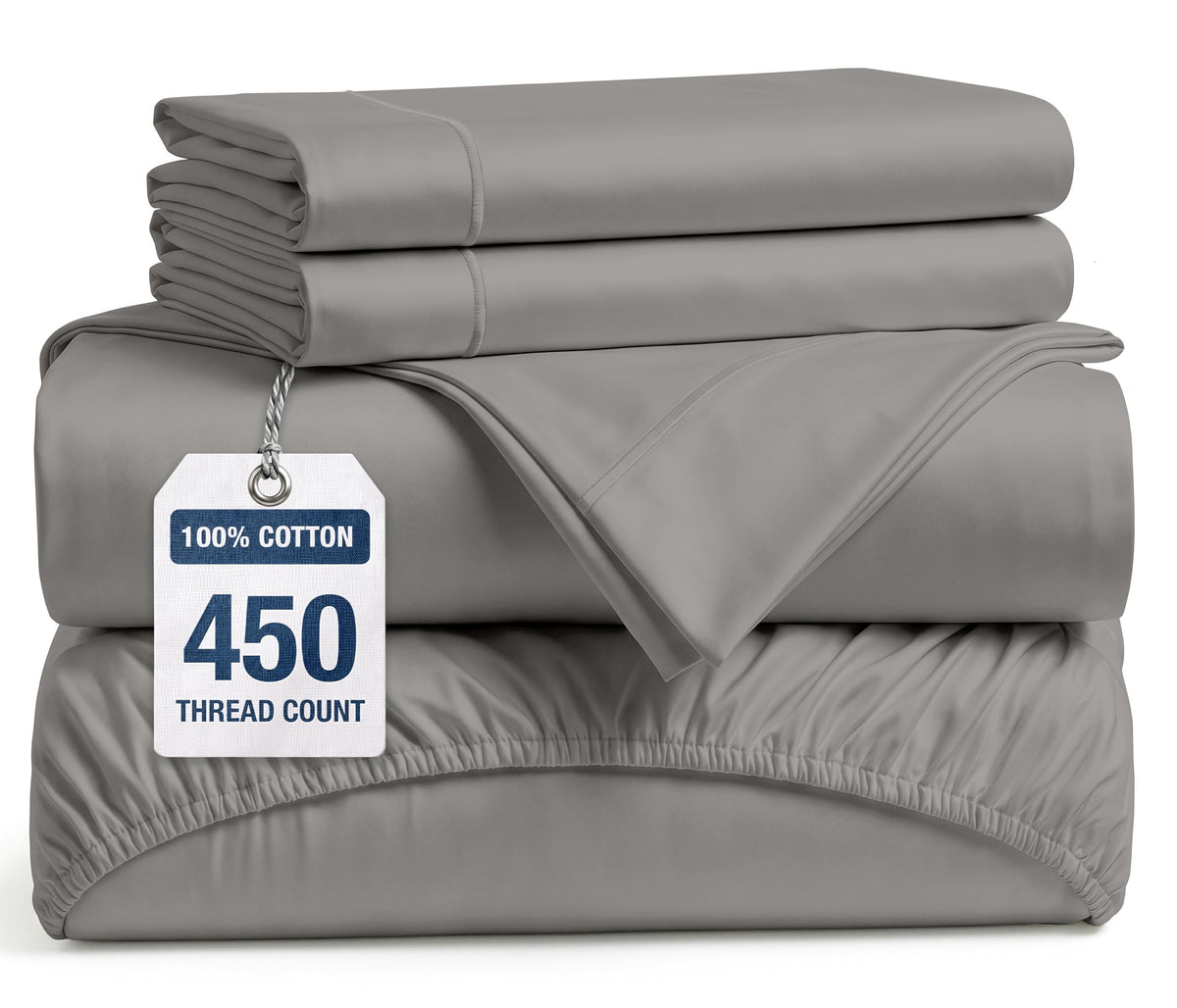 100% Cotton Sateen 500TC Sheet Set - Moonstruck