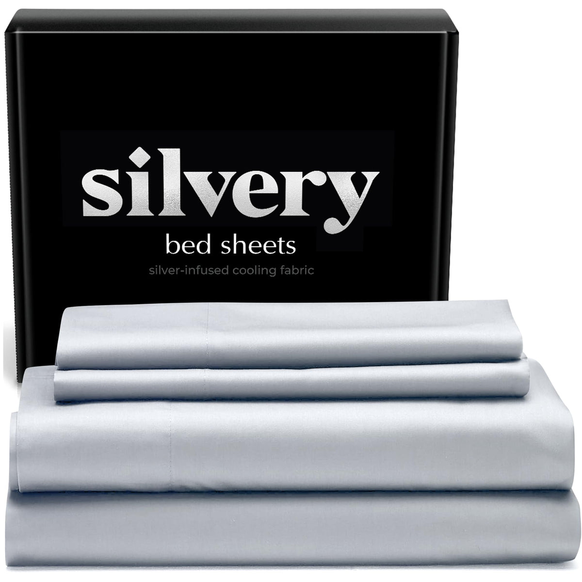 Silver-Infused Cooling Bed Sheet Set