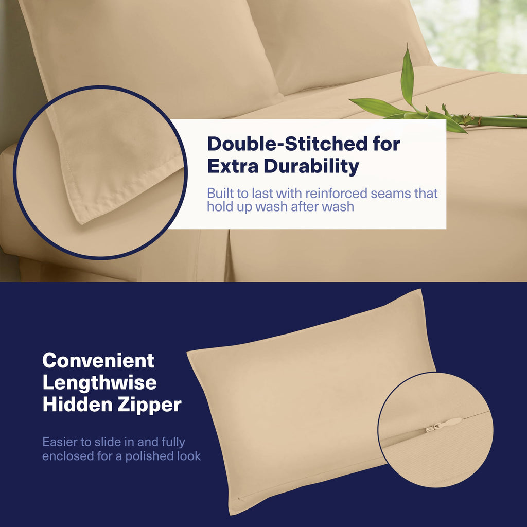 Organic Bamboo Viscose Cooling Sheet Set